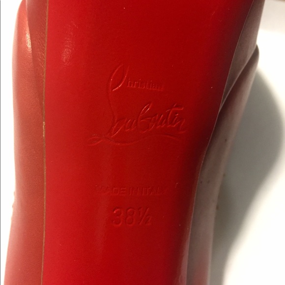 Christian Louboutin Alta Campus Platforms 38.5 EU - Picture 6 of 8